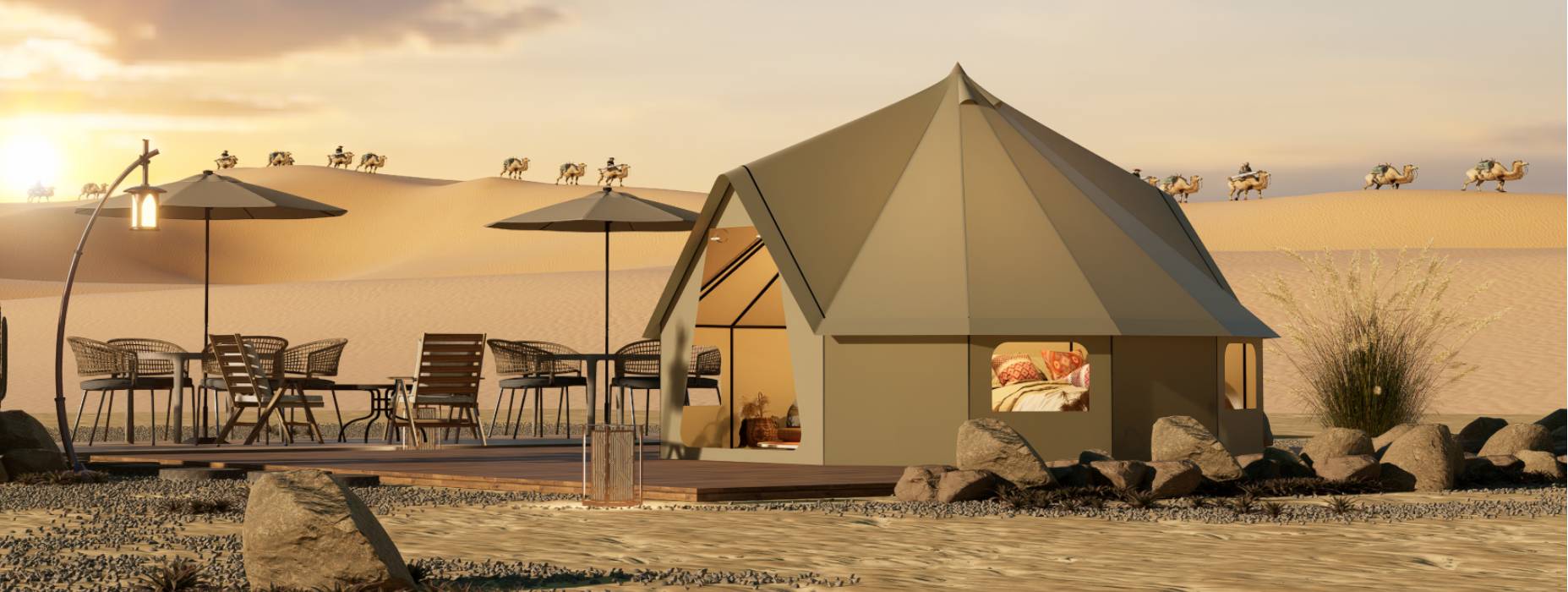 昂昂溪区露营酒店帐篷产品